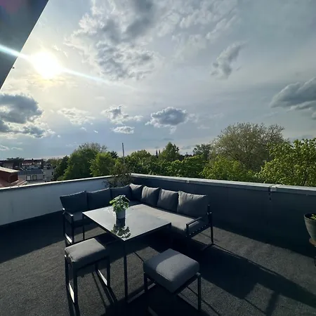 Appartement Stylische Maisonette Mit Dachterrasse